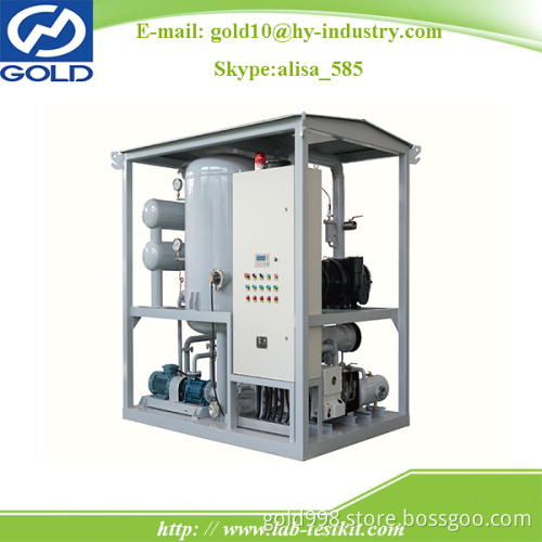 Double Stage High Vacuum Transformer Oil Treatment (ZJA Series)